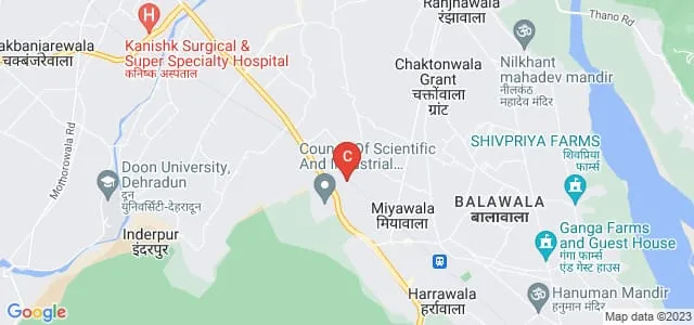 Uttranchal Institute of Hospitality Management and Tourism, Dehradun Map