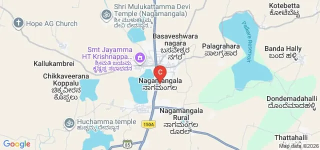 BGS College of Physical Education, Nagamangala Map