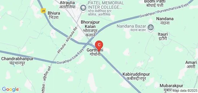 Ramsakal Smarak Mahavidyalaya, Azamgarh Map