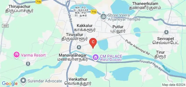 John Bosco Engineering College, Tiruvallur Map