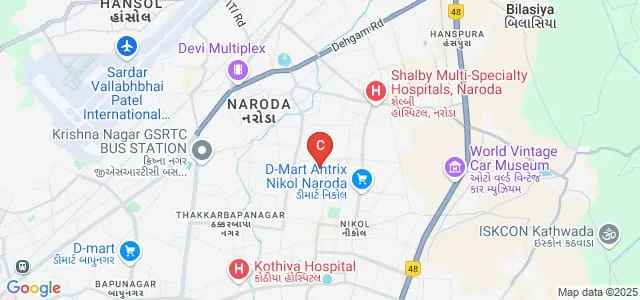 Government Commerce College, Naroda Map