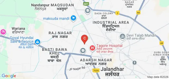 Lala Lajpat Rai Institute of Pharmacy, Jalandhar Map