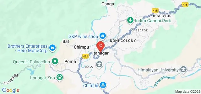 Faculty of Law, Arunodaya University, Itanagar Map