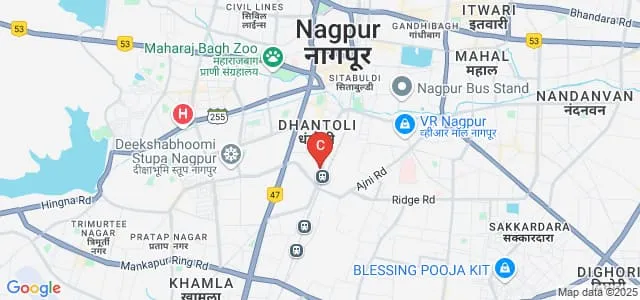 Shri Shivaji Education Society Amravati's Science College, Nagpur Map