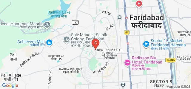 ESIC Medical College, Faridabad Map