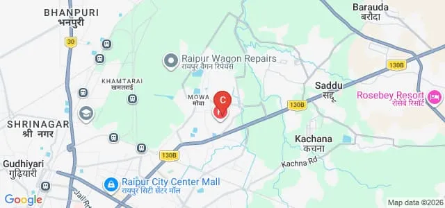Shri Balaji Institute of Dental Sciences, Raipur Map