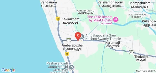 Government College, Ambalapuzha Map