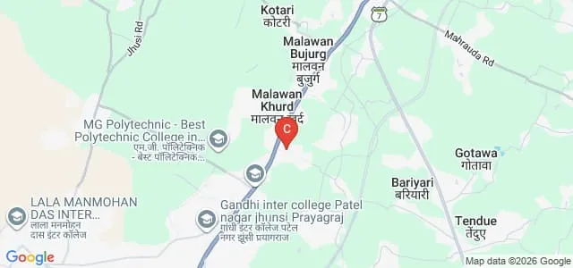 MG Institute of Pharmacy, Prayagraj Map