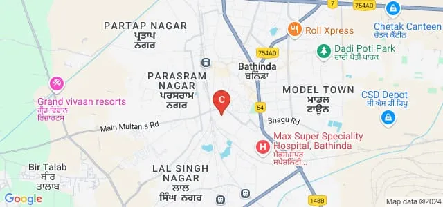 Maharaja Ranjit Singh Khalsa Technical College, Bathinda Map