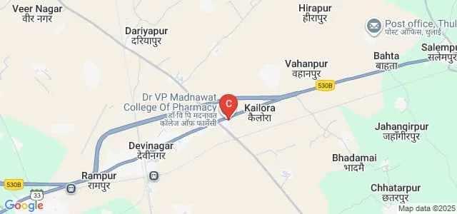 Dr V P Madnawat College of Educational and Professional Courses, Hathras Map