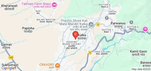 Smt Aruna Asaf Ali Government Post Graduate College, Kalka Map