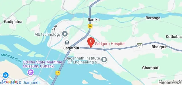 Sadguru College of Nursing and Allied Medical Sciences, Cuttack Map
