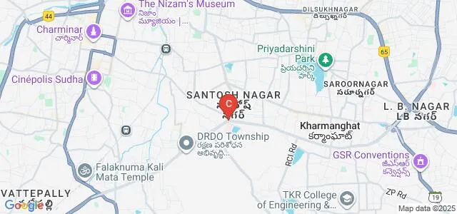 DCMS College of Physiotherapy, Hyderabad Map