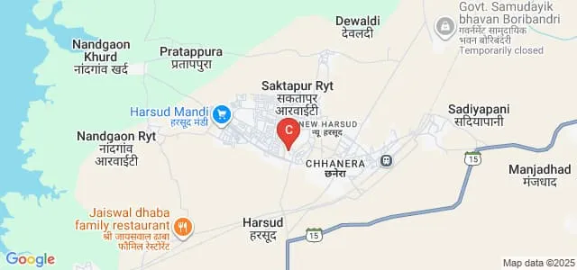Government College, Harsud Map