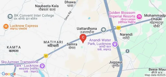 Babu Banarasi Das Engineering College, Lucknow Map