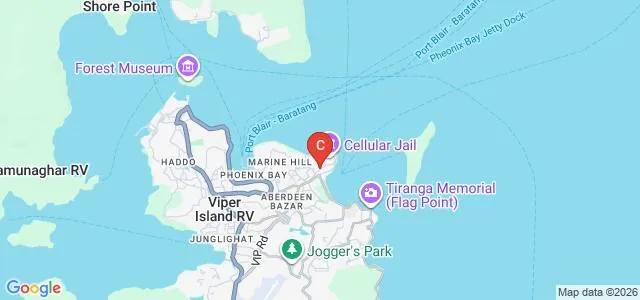 Andaman and Nicobar Islands Institute of Medical Sciences, Port Blair Map