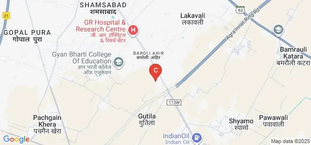 Shree Dauji Maharaj Degree College, Agra Map