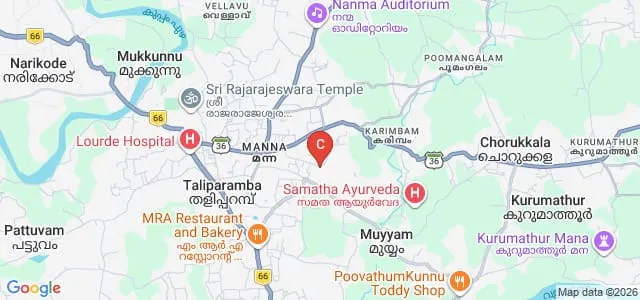 Sir Syed College, Taliparamba Map