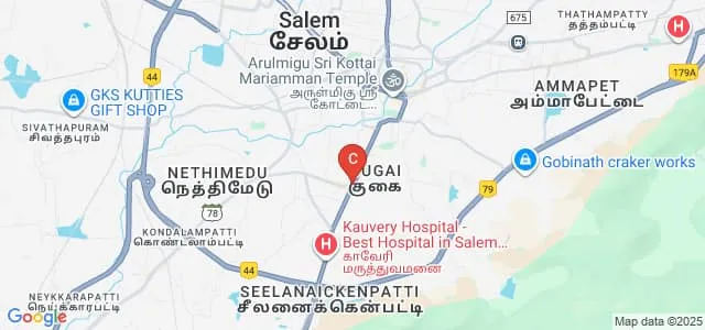Salem Kongu Polytechnic College, Salem Map