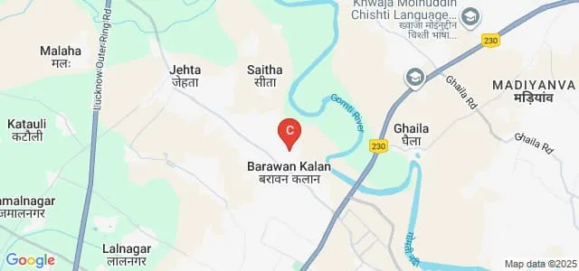 Dr MC Saxena College of Pharmacy, Lucknow Map