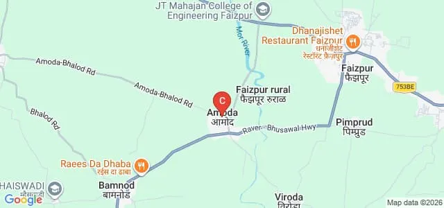Tapi Valley Education Society's Hon'ble Loksevak Madhukarrao Chaudhari College of Pharmacy, Faizpur Map