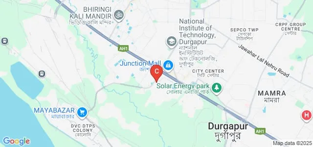 Durgapur Institute of Legal Studies, Durgapur Map