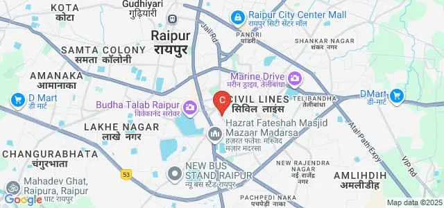 Government Co Ed Polytechnic, Raipur Map