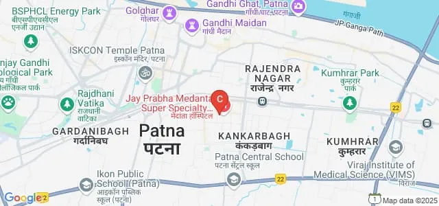 Ganga Devi Mahila Mahavidyalaya, Patna Map