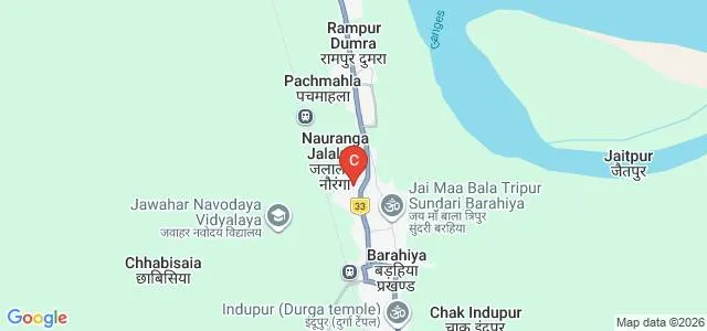 Mahila Mahavidyalaya, Barahiya Map