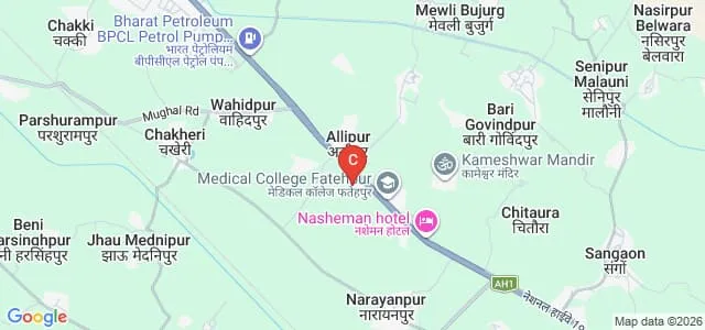 Autonomous State Medical College, Fatehpur Map