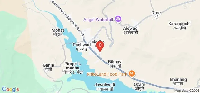 Meruling Shikshan Sansthas College of Pharmacy, Medha Map