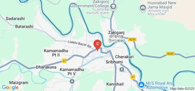 Karimganj Law College, Karimganj Map