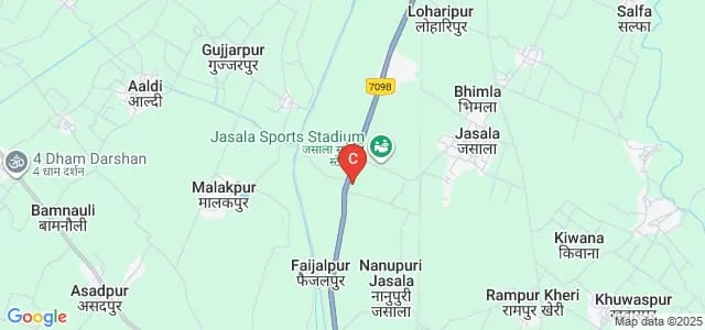 Mahamaya Polytechnic of Information Technology, Shamli Map