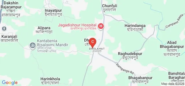 Dhola Mahavidyalaya, South 24 Parganas Map