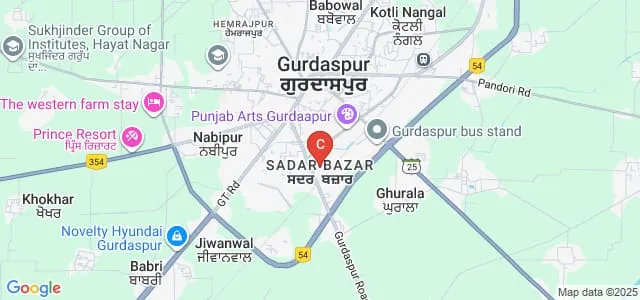 Golden College of Engineering and Technology, Gurdaspur Map