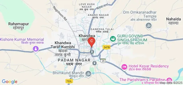 Makhanlal Chaturvedi Government Girls PG College, Khandwa Map