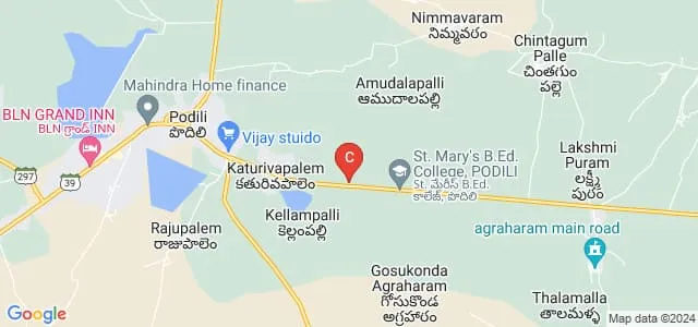 Sir CV Raman College of Computer Sciences, Podili Map