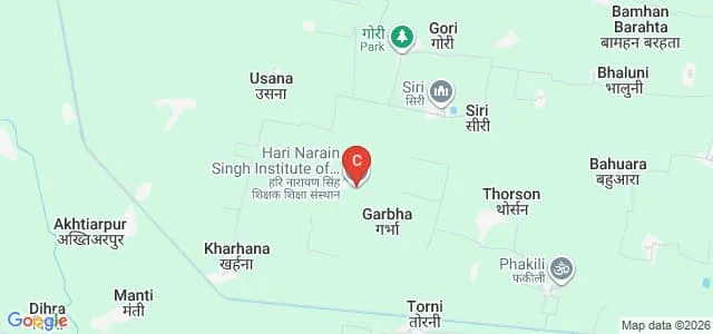 Hari Narain Singh Institute of Teachers Education, Sasaram Map