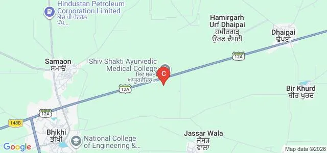 Bhagwati College of Education, Mansa Map