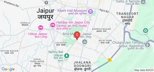SS Jain Subodh Commerce and Arts College, Jaipur Map