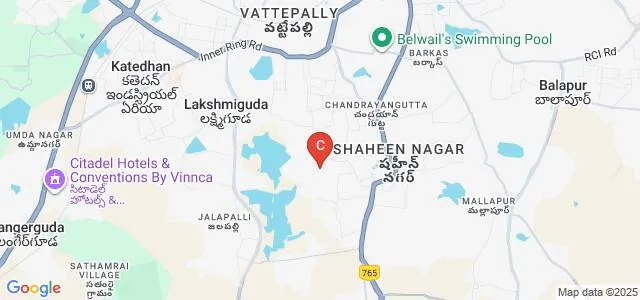 Hyderabad School of Management, Hyderabad Map