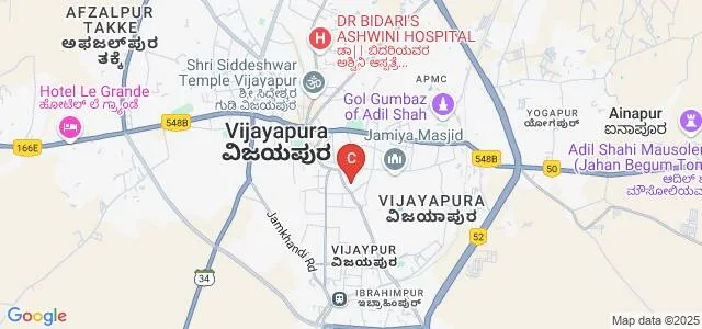 Anjuman-E-Islam's Anjuman Arts, Science and Commerce College, Vijayapura Map