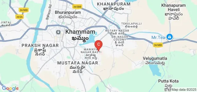 Mamata College of Nursing, Khammam Map