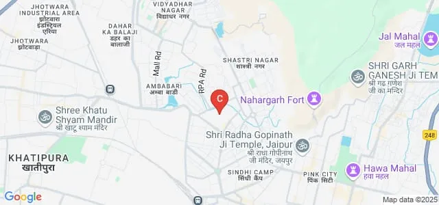 DPD Girls College, Rajgarh Map