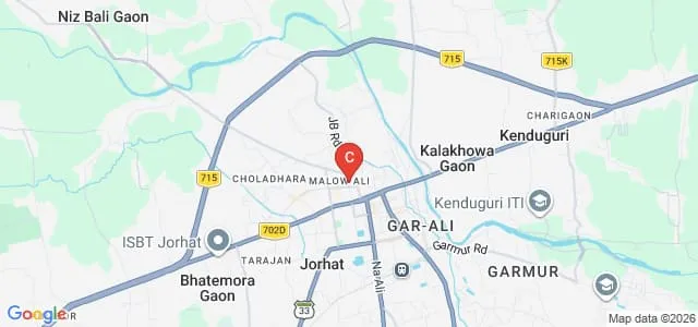 Ridley College of Optometry, Jorhat Map