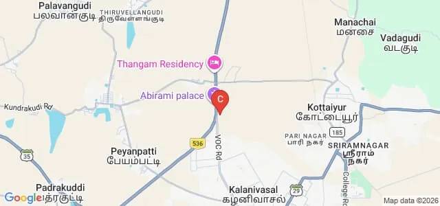 St Joseph College of Education, Karaikudi Map