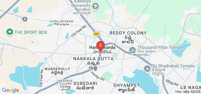 Sri Kakatiya Institute of Pharmaceutical Science, Warangal Map