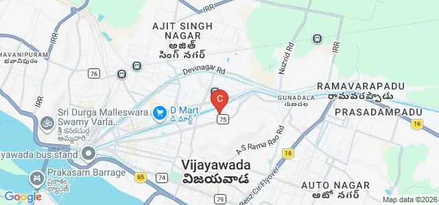 SRR and CVR Government Degree College, Vijaywada Map