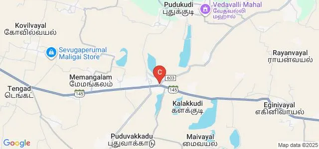 Bharathidasan University Model College, Aranthangi Map