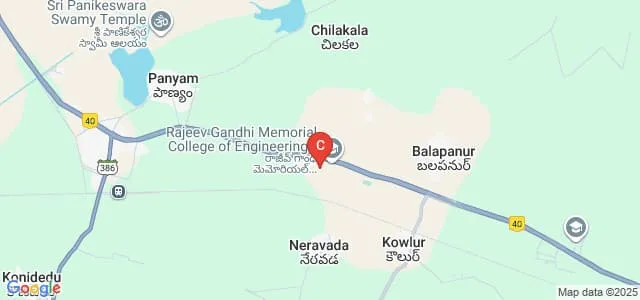 Santhiram Engineering College, Kurnool Map